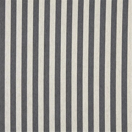 Designer Fabrics Designer Fabrics K0009B 54 in. Wide Cadet Blue And Off White; Striped; Designer Quality Upholstery Fabric K0009B